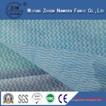 Blue Spunlace Nonwoven Fabric About Kitchen Cleaning